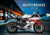 Kalendarz ścienny wieloplanszowy Motorbikes 2024 - okładka