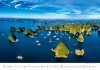 piękne wyspy i oceany w kalendarzu 14-planszowym na rok 2026
