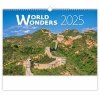 Okładka kalendarza ściennego World Wonders 2025