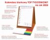 opis kalendarza biurkowego na rok 2025