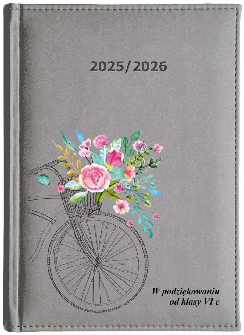 kalendarz książkowy na rok szkolny 2025/2026 z dedykacją dla nauczyciela