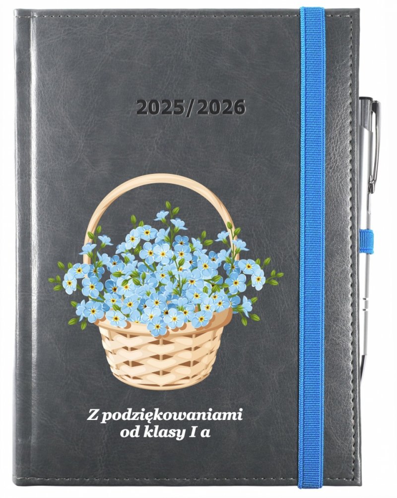 okładka kalendarza nauczyciela z nadrukiem UV