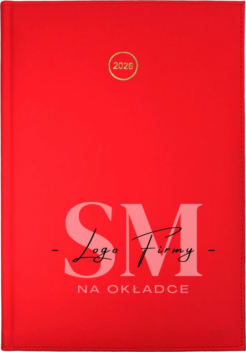 kalendarz książkowy z logo