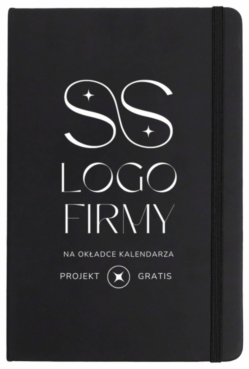 notes A5 z twoim logo na okładce