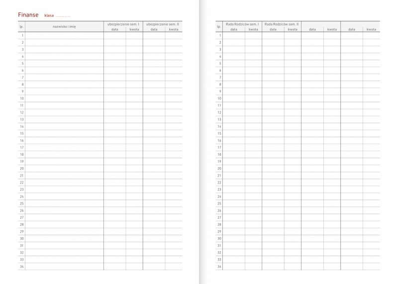 kalendarz dla pedagogów - finanse