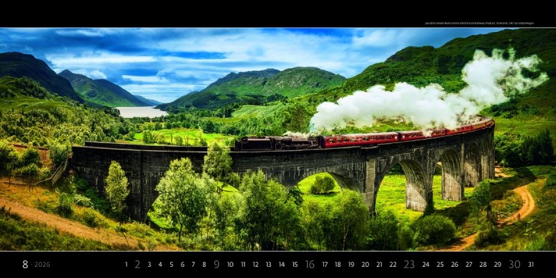 kalendarz panoramaphoto na rok 2026 z dużymi pięknymi zdjęciami