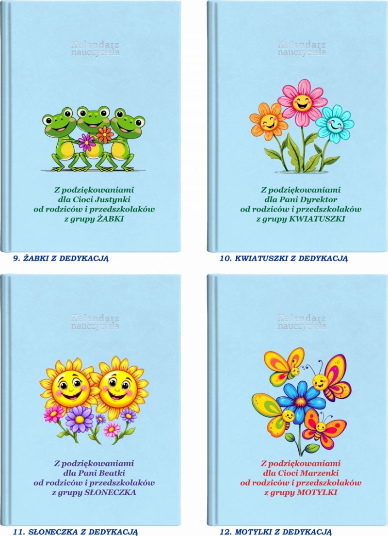 kalendarz dla wychowawcy przedszkolaków na rok 2026/27 z pudełkiem