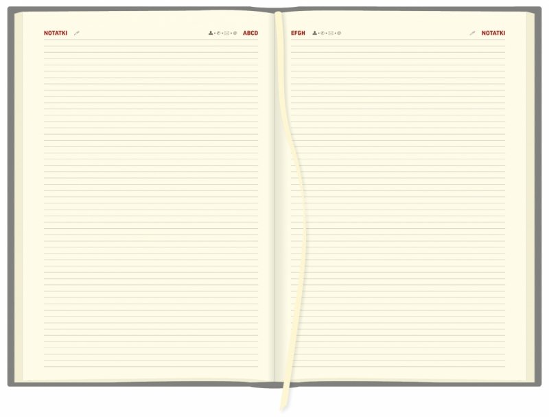 notes teleadresowy w kalendarzu na 2026