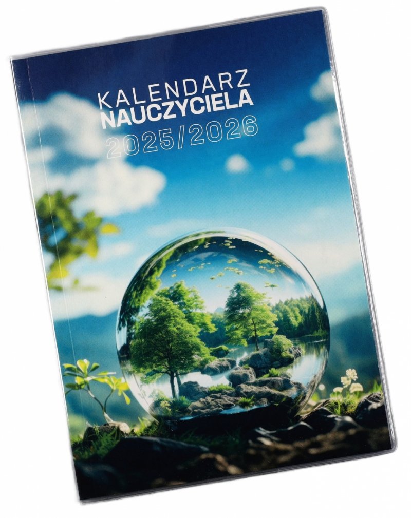 kalendarz książkowy tygodniowy w miękkiej oprawie na rok szkolny 2025/26