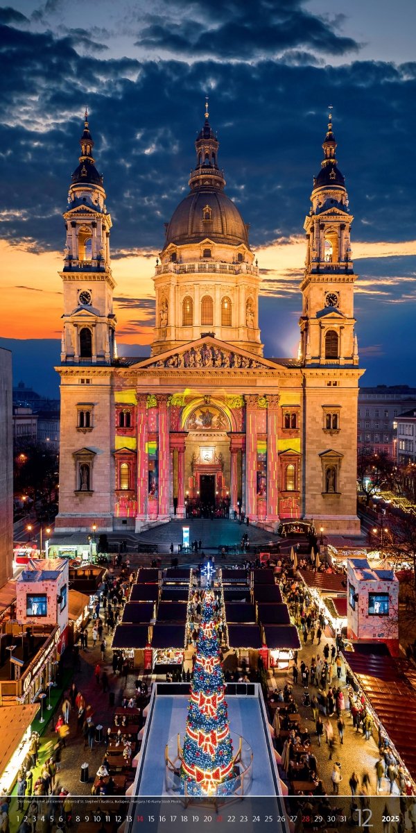 Kalendarz ścienny wieloplanszowy Verticalphoto 2025 - exclusive edition - grudzień 2025