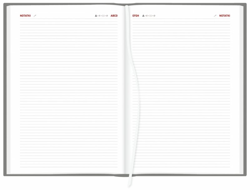 notes teleadresowy w kalendarzu na 2026