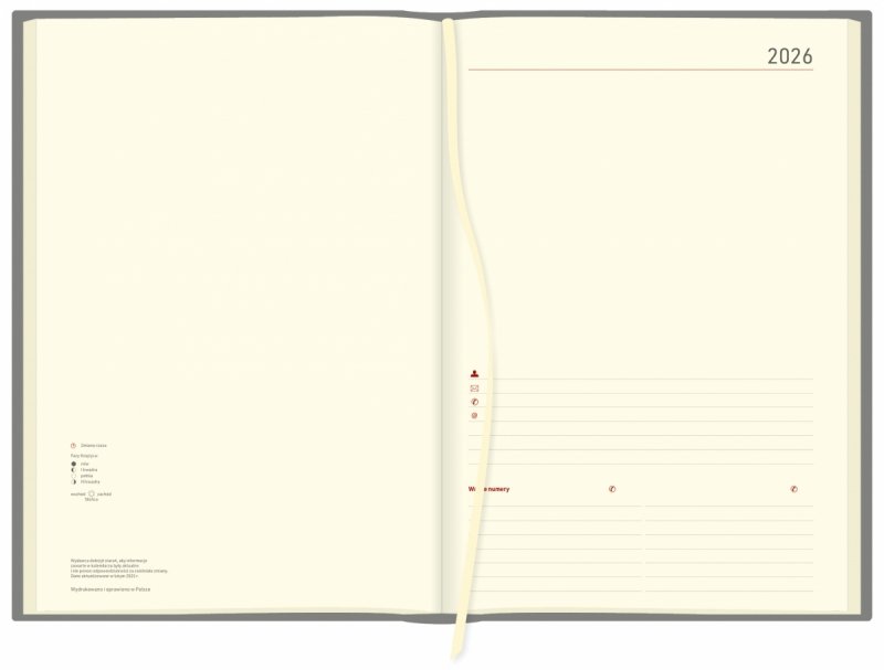 miejsce na dane oraz ważne numery telefonów