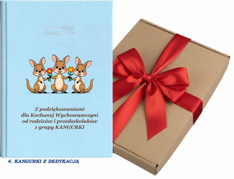 kalendarz dla nauczyciela na rok 2026/2027 z pudełkiem w komplecie