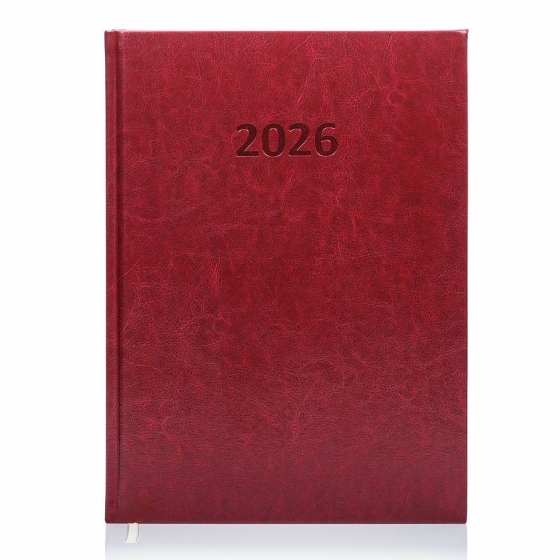 oprawa skóropodobna kalendarza na rok 2026