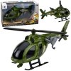 Helikopter Wojskowy Militarny Z Hakiem Światła Dźwięki Zielony