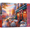 Puzzle - 500 - Premium Plus - Love Story: Miłość w Paryżu - Trefl 37621