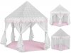 Namiot dla dzieci szaro - różowy