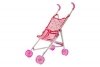 Wózek-dla-lalek-spacerówka-różowa -1