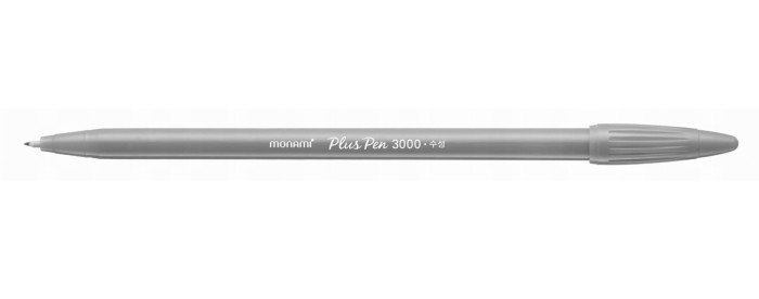 Cienkopis Plus Pen 3000 - kolor szary
