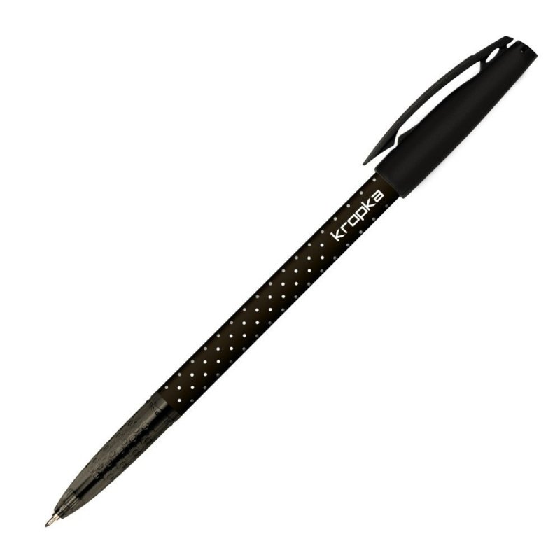 Długopis-czarny-w-kropki-0,5mm 