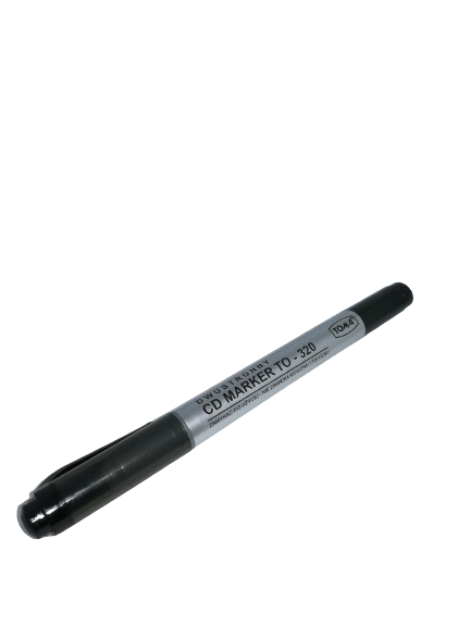 MARKER CD DWUSTRONNY CZARNY