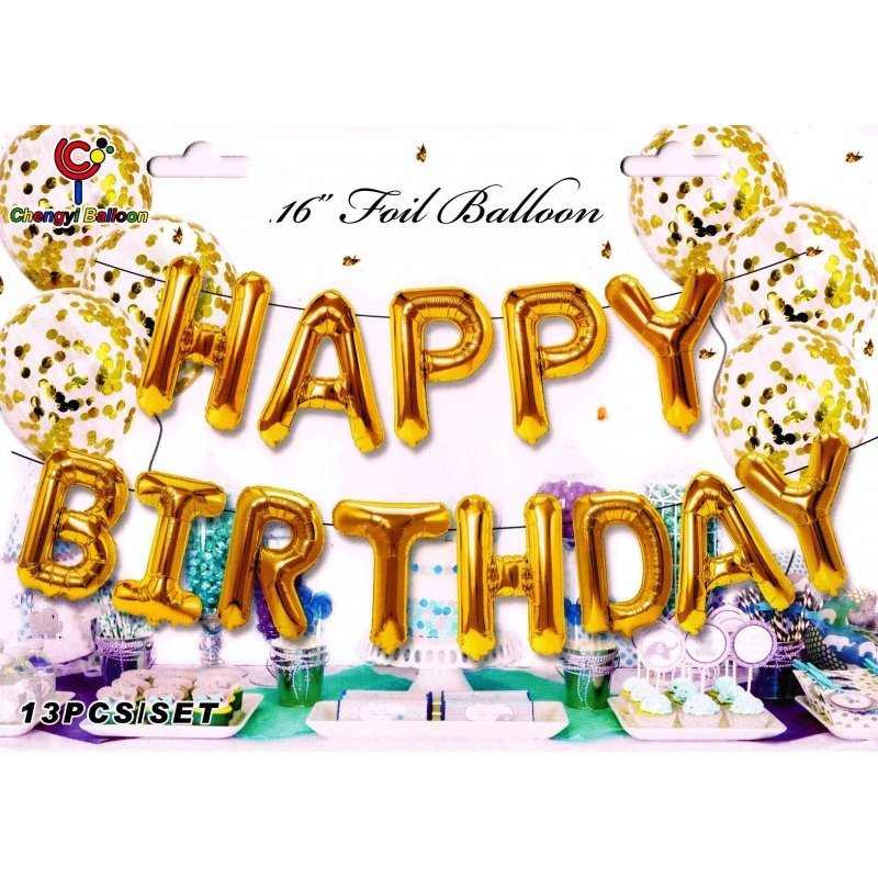 Balony-foliowe-zestaw-liter-Happy-Birthday-złoty-1