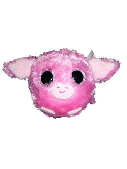 Zgnieciak  Piłka pluszowa Squishimi maskotka 13cm różowa 