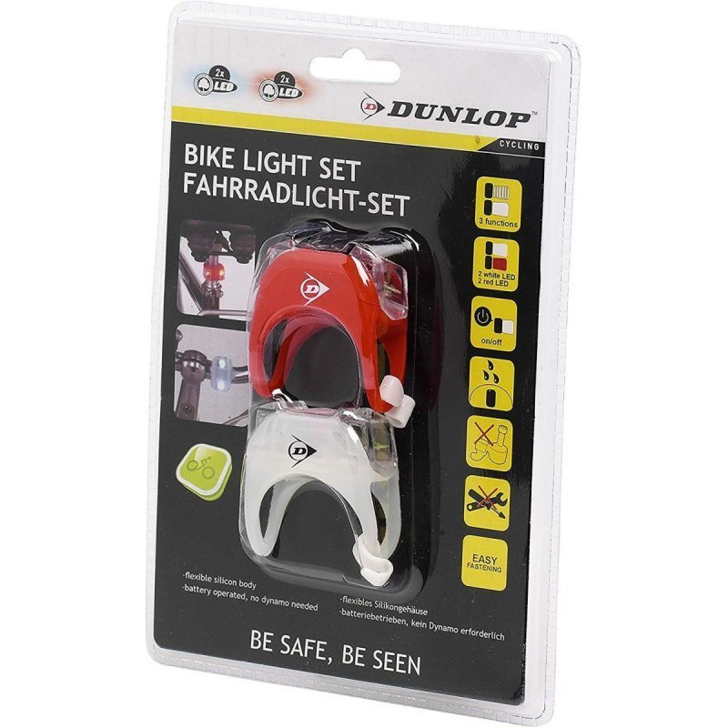 Zestaw-silikonowych-lamp-rowerowych-Led-przód-tył-Dunlop-Deluxe-1
