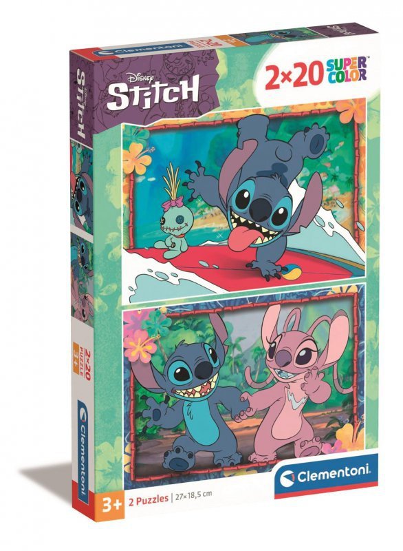 Puzzle 2x20el. - Stitch