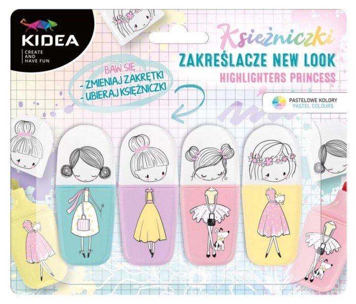 ZAKREŚLACZE KSIĘŻNICZKI- NEW LOOK