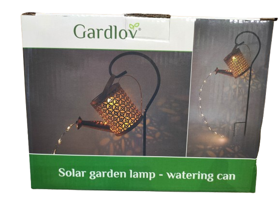 Lampa ogrodowa solarna - konewka 