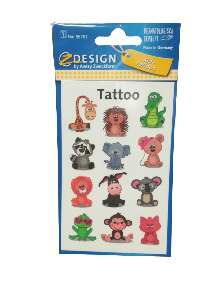 Tatuaże-dla-dzieci-zwierzątka