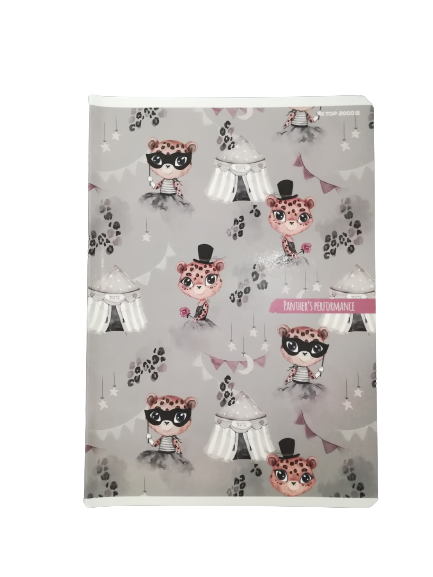 Zeszyt-zwierzątka-A5/16k-linia-dwukolorowa-9