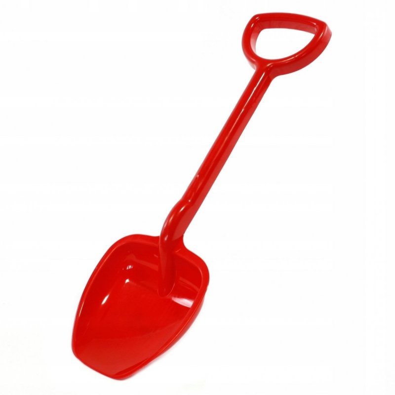 Łopatka-plastikowa-49cm-czerwona