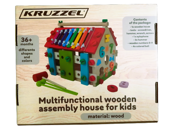 SORTER-DOMEK-EDUKACYJNY-DREWNIANY-SKRĘCANY-DLA-DZIECI-CYMBAŁKI