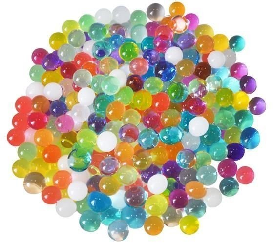 Kulki hydrożelowe mix kolorów hydrożel 20x5g do kwiatów