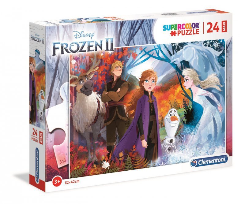 Puzzle 24el. Maxi - Super Kolor Kraina Lodu 2