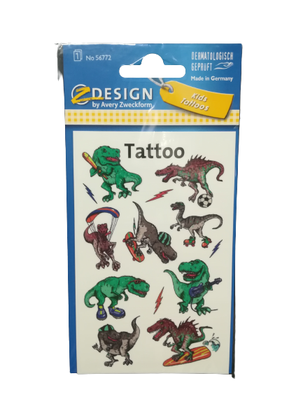 Tatuaże-dla-dzieci-dinozaury