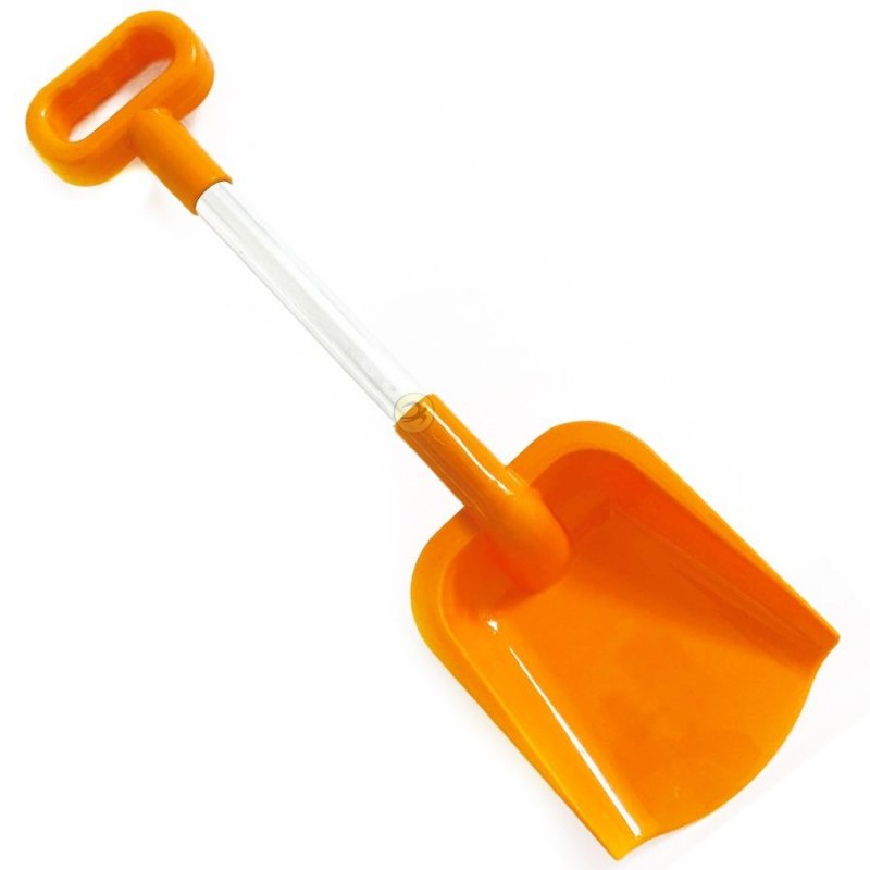 Łopatka-aluminiowy-trzonek-do-piasku-48cm-pomarańczowa
