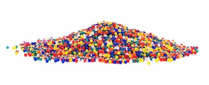 Kulki hydrożelowe mix kolorów hydrożel 20x5g do kwiatów