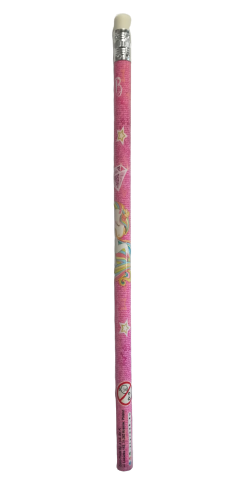 Ołówek-Starpak-z-gumką-różowy