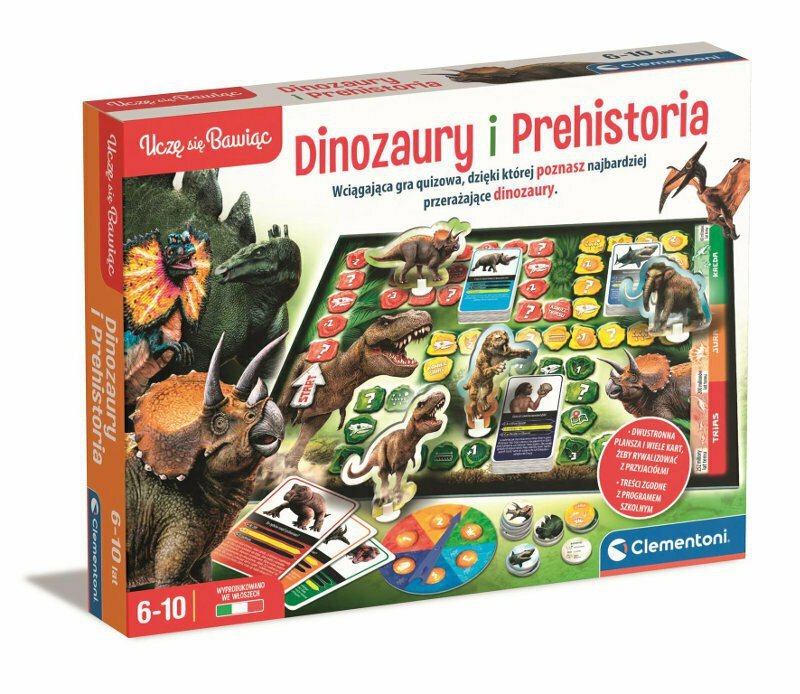 Gry edukacyjne - Dinozaury i prehistoria 6+