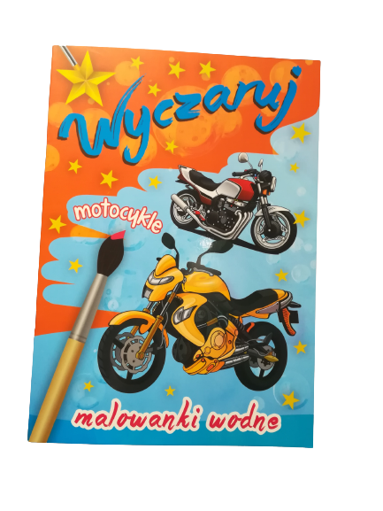 Wyczaruj-Motocykle-Malowanki-Wodne-kolorowanka
