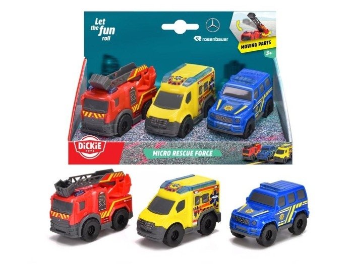 SOS MICRO POJAZDY RATUNKOWE 3RODZ 9CM