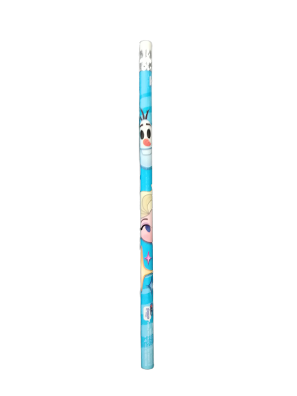 Ołówek-Emoji-Frozen-Elsa-Olaf-z-gumką-HB