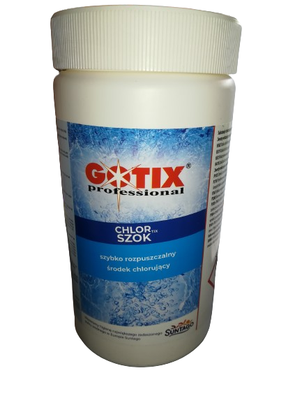1kg CHLOR SZOK GRANULAT CHEMIA BASENU JACUZZI SPA CHEMIA BASENOWA BASEN