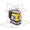 Nivel System CL4R Czerwony multi-laser krzyżowy (4 x 360°), Bluetooth + Tyczka LP36 