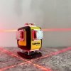 Nivel System CL4D-R Czerwony multi-laser krzyżowy (4 x 360°), Bluetooth