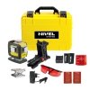 Nivel System CL4D-R Czerwony multi-laser krzyżowy (4 x 360°), Bluetooth + SJJM1EX