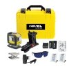 Nivel System CL4D-P Fioletowy multi-laser krzyżowy (4 x 360°), Bluetooth
